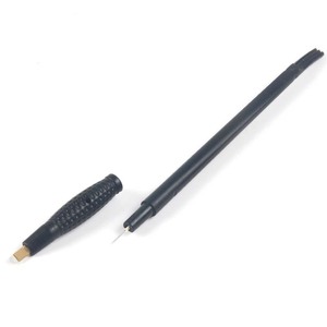 Lápiz de Microblading <span class=keywords><strong>para</strong></span> maquillaje semipermanente, hoja de sombreado y sombra <span class=keywords><strong>para</strong></span> tatuaje, mango de microcuchilla 2 en 1 - Product Image 1