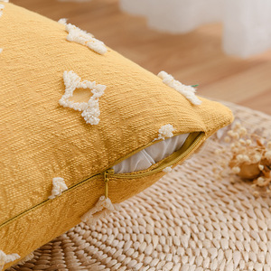 American Little Flower Vintage 45x45 puro cotone ricamato copricuscini per soggiorno - Product Image 3