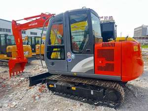 Excavatrice Hitachi d'occasion japonaise d'origine de 6 tonnes Excavatrice à godet sur chenilles hydraulique Hitachi zx50u Excavatrices d'occasion - Product Image 3