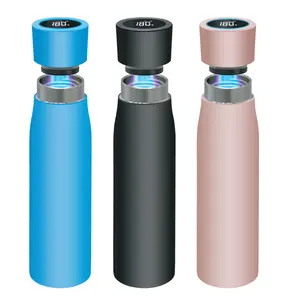 Hersteller Top Seller Umwelt freundliche selbst reinigende Wasser flasche UV Smart Edelstahl Trink geschirr Isolierte Thermoskanne