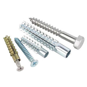 Jeu de clous intégrés M6 M8 vente en gros mur de briques creuses spécial <span class=keywords><strong>vis</strong></span> d'expansion en métal anti-desserrage acier fin fer dentelé - Product Image 2