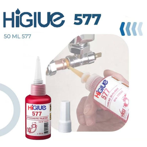 HiGlue 577 Mastic anaérobie thixotrope résistant à la contamination pour le verrouillage et l'<span class=keywords><strong>étanchéité</strong></span> des raccords et des filetages métalliques - Product Image 3