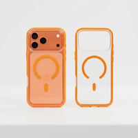 Étui de téléphone magnétique de luxe personnalisé avec recharge sans fil pour iPhone 12 13 14 15 16 17 Air Pro Max