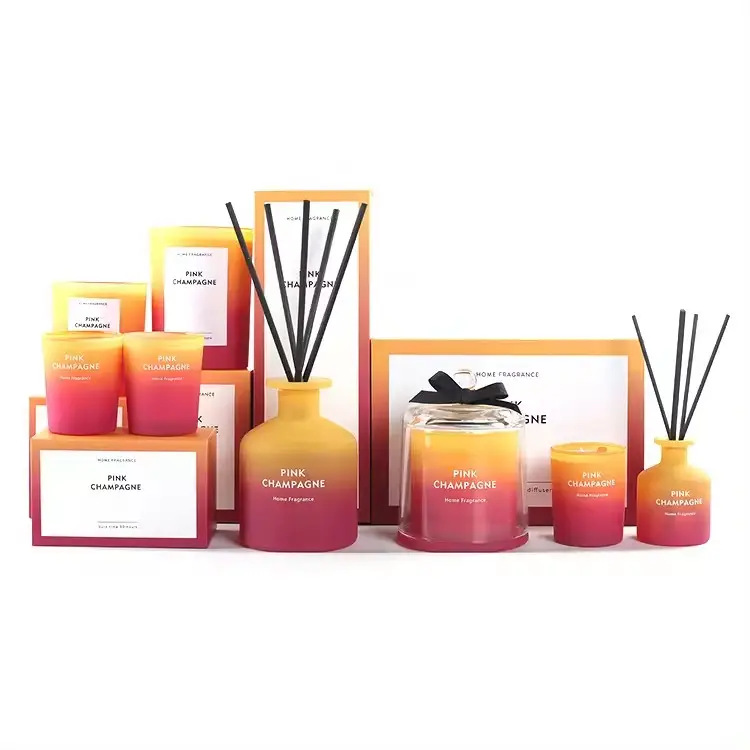 Velas perfumadas sem etiqueta de inspiração nórdica romântica para quarto cera de abelha gel cera de parafina idéias criativas caseiras casal Diwali