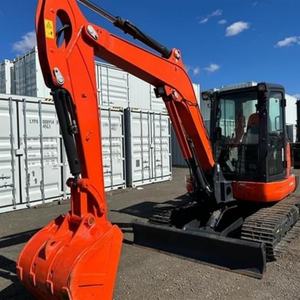 Mini-excavatrice hydraulique sur chenilles KX165-5 de 6 tonnes en excellent état avec moteur, pompe et moteur d'origine Japon 2022 - Product Image 3