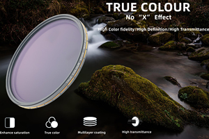 Bộ Lọc <span class=keywords><strong>ND</strong></span> Biến Đổi Màu Sắc Trung Thực Độ Truyền Qua Cao 49Mm 58Mm <span class=keywords><strong>77Mm</strong></span> 82Mm ND2.5-ND32 5 Điểm Dừng VND Bộ Lọc - Product Image 2