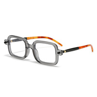 Nouvelles Lunettes de Soleil UV400 Modernes Transfrontalières Style Tendance Monture Carrée Complète Unisexe pour la Photographie Urbaine