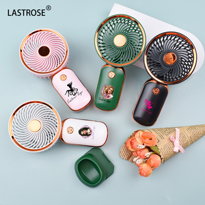 Mini ventilateurs portables rechargeables par USB à étiquette privée en gros, ventilateur de séchage pour cils d'été - Product Image 1