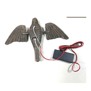 Modello di uccello per giardini simulati, statuetta da esterno per fattorie <span class=keywords><strong>con</strong></span> uccello <span class=keywords><strong>con</strong></span> <span class=keywords><strong>ali</strong></span>, richiamo per uccelli in movimento - Product Image 3