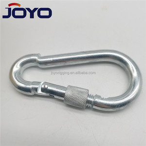 Trung Quốc nhà <span class=keywords><strong>s</strong></span>ản xuất SS304 hoặc <span class=keywords><strong>SS316</strong></span> Carabiner an toàn leo thép không gỉ Snap móc với vít... - Product Image 2