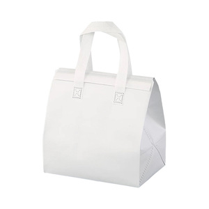 Insulated Lunch <b>Bag</b> 1L Heat And Cold Storage Reinforced Handles For Food Delivery - Product Image 3