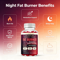 Gomitas para el Bienestar Nocturno con Melatonina, Suplemento Dietético, Apoyo Nutricional Diario Equilibrado para la Noche, para Hombres y Mujeres, OEM