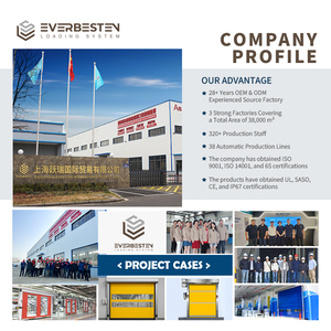 Porta Avvolgibile ad Alta Velocità EVERBESTEN in PVC con Design a Tenda Flessibile, Antivento e Rinforzata per Uso Industriale ed Esterno - Product Image 6