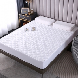 High Quality Mattress <strong>Protector</strong> <strong>King</strong>/Queen <strong>Size</strong> 100% Polyester Bed Diamond Quilting Cover Mattress <strong>Protector</strong> for Hotel and Home - Product Image 1