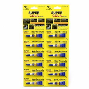 Superpegamento de 3g de Alto Rendimiento, Adhesivo de Cianoacrilato, Super Cola para Cerámica, Metal, Madera, Plástico, Goma, Pegamento de Unión Instantánea y Fuerte - Product Image 2