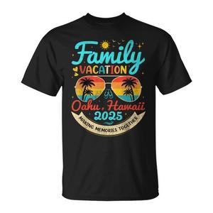 Vacances en famille à Oahu, Hawaï 2025, t-shirt pour créer des souvenirs ensemble - Product Image 1