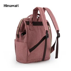 กระเป๋าโน้ตบุ๊คโพลีเอสเตอร์กันน้ำ <span class=keywords><strong>Himawari</strong></span> 2023 9001 สีแดงฟรอสต์ ขนาด 14 นิ้ว พร้อมช่องเสียบ USB สำหรับชาร์จ - Product Image 4