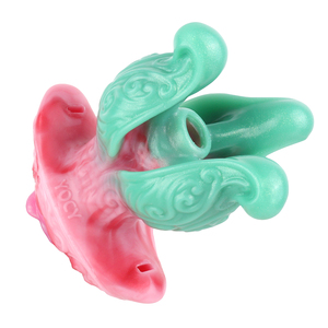 Labia Petal Shape Wearable Anal Plug with Real Vagina Channel Big Silicone Anal <b>Toy</b> Masturbator for Men Woman Flirt <b>Anus</b> Dilator - Product Image 3