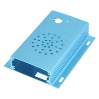 Boîtier en aluminium personnalisé pour projet électrique, boîtiers de convertisseur, communication séparée, amplificateur en aluminium, boîtier de commande, boîtier d'instrument