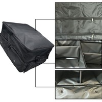 Sac de rangement pliable et ventilé pour chaussures de golf, personnalisable en gros, avec poche, accessoire de voyage de golf de marque OEM