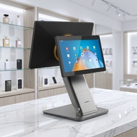 Кассовый аппарат WUXIN 15.6'' для ресторанов с принтером, сенсорным экраном Windows/Android, POS-система для отелей