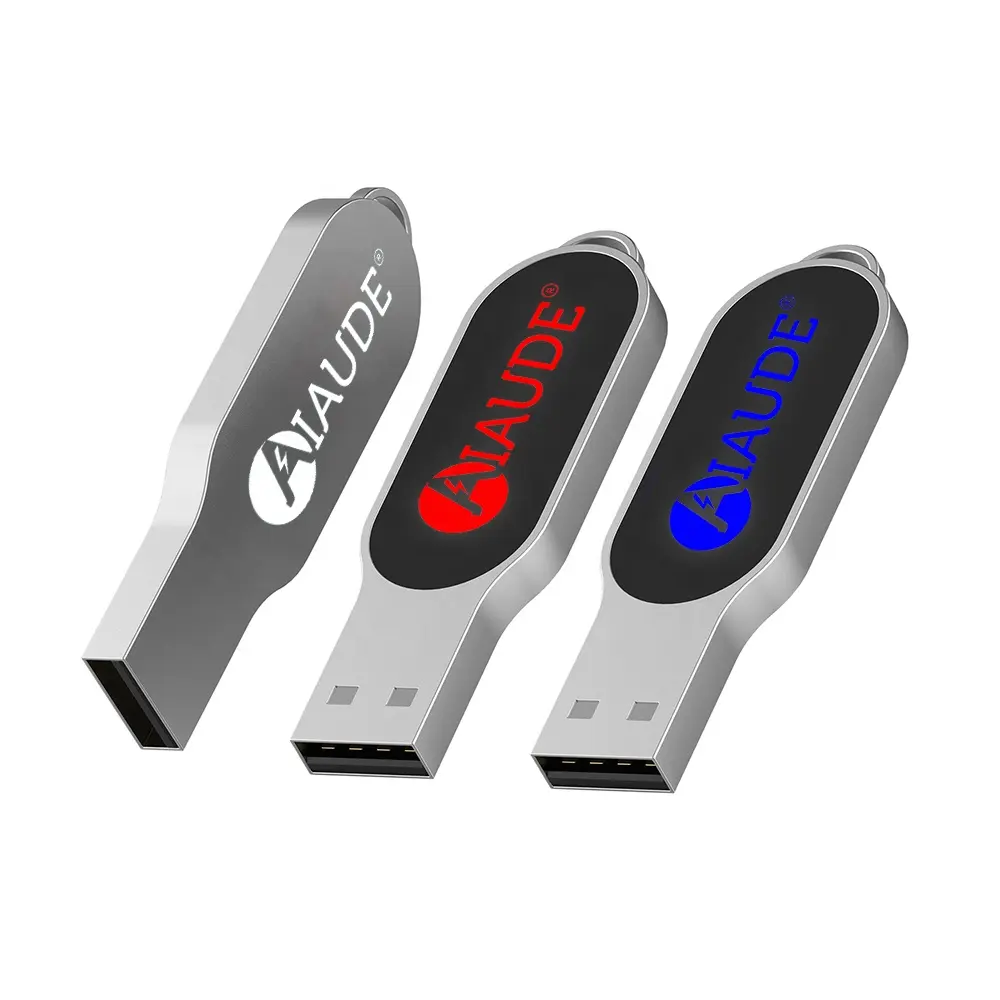 Led Custom 3.0 2.0 Metaal Promotie 1Gb 2Gb 4Gb 8Gb 16Gb 32Gb 64Gb 128 256Gb 512Gb Geheugen Usb Stick Pen Drive Usb Flash Drive