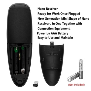 Souris Air rétroéclairée G10S <span class=keywords><strong>Pro</strong></span> 2.4G avec télécommande vocale pour Android Smart TV Box HK1/X96/T95/X88/TX3/H96/<span class=keywords><strong>MX</strong></span> PC/Ordinateur portable/Projecteur - Product Image 5