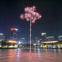 Feux d'artifice LED SMD 5050 RGB 5V, taille personnalisée, Ra90, durée de vie de 50 000 heures, étanches IP65, pour extérieur
