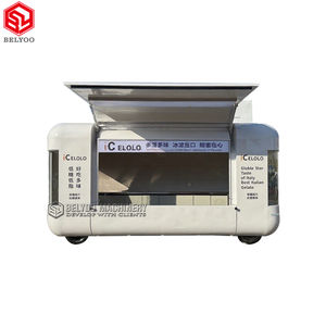 Belyoo Mobile Küche im Apple-Pod-Design, Verkaufsanhänger für Street BBQ, <span class=keywords><strong>Snacks</strong></span>, Getränke und Desserts - Product Image 6