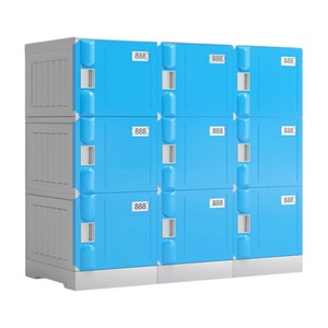 Casier de rangement public en plastique, armoire de rangement étanche et résistante à l'humidité, casier de rangement en plastique pour enfants - Product Image 1