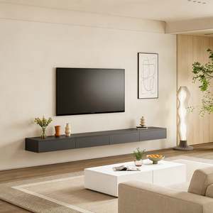 Meuble TV mural moderne BALOM 2026 personnalisé, table basse, couleur au choix, pour location, salon, usage domestique - Product Image 1