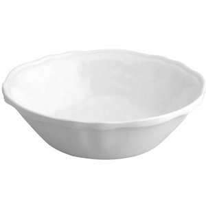 Vaisselle de restaurant, service de table en mélamine, vaisselle blanche, service pour 4 personnes, ensemble de plats et de bols, passe au lave-vaisselle - Product Image 3