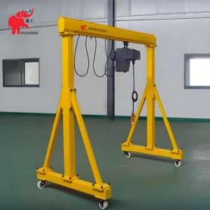 Servicio ligero 300kg 500kg 1 tonelada 2 toneladas 3 toneladas <span class=keywords><strong>4</strong></span> toneladas 5 toneladas 6 toneladas 8 toneladas pequeña grúa de pórtico portátil móvil con certificación CE - Product Image 6