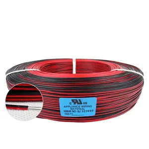 in stock UL2468 Tinned copper 18-28AWG 2 pin flat cable