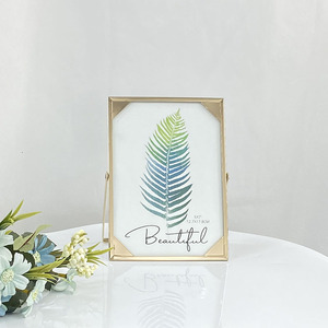 Bán buôn tùy chỉnh lớn nhất thanh lịch trang trí nội thất mạ Khung máy tính để bàn cho 5x7 ảnh kim loại sắt khung ảnh - Product Image 4