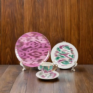 Services de vaisselle de luxe en porcelaine dorée en gros, services de vaisselle écologiques en porcelaine fine pour usage domestique - Product Image 1