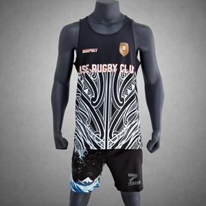 Débardeurs de sport surdimensionnés personnalisés avec logo, maillots sans manches pour équipes, gilets de rugby vintage pour adultes et jeunes - Product Image 1
