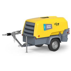 Atlas Copco Compresseur de ar XRS606 ECO 16bar 17m3/min 230psi 600 cfm Atlas XAS68 Diesel Kubota 135CFM 10bar 150psi Atlas copco - Product Image 2
