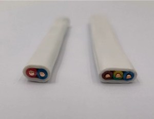 Чистый медный сердечник 2 сердечника <span class=keywords><strong>3</strong></span> сердечника 1 1,5 2,5 4 6 квадратный жесткий медный Электрический провод белый бытовой кабель питания - Product Image 4