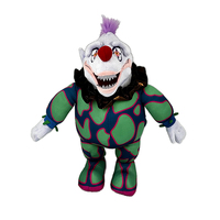 Jouets en peluche en coton PP personnalisés en usine, drôles, horribles, à cheveux rouges, gros nez, anti-stress, poupée de clown de cirque, jouet pour machines à griffes