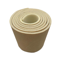 Rouleau de papier abrasif jaune prédécoupé 115 mm x 25 m, épaisseur 5 mm, dureté moyenne, personnalisable OEM