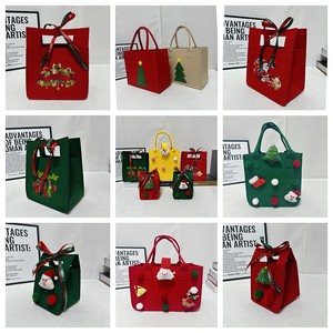 Túi tote nhỏ bằng sợi hóa học hoạt hình Giáng sinh làm quà tặng đêm Giáng sinh - Product Image 6