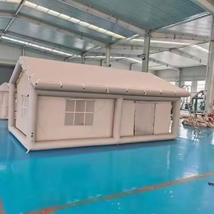 Outdoor Installation Free <strong>Camping</strong> Inflatable <strong>Tent</strong> 20 square Meter Two Bedroom Super Large Space House air <strong>Tent</strong> - Product Image 1