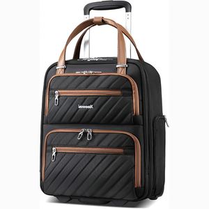 Mochila BSCI completamente nueva, personalizada, enrollable, impermeable, con ruedas para negocios y con compartimento para portátil. - Product Image 1