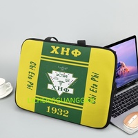 Sac d'ordinateur portable Sorority Chi Eta Phi, sac multi-tailles pour le bureau, fournitures de bureau, thème professionnel, vente en gros, personnalisable