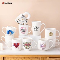 Mugs à Café en Céramique Vierge pour Sublimation de Noël, 11 Oz, en Porcelaine Blanche, Personnalisés avec Logo Imprimé – Vente en Gros
