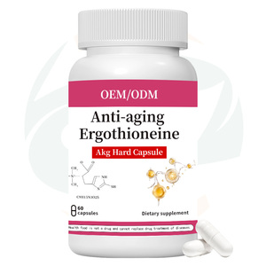 Cápsulas de Ergotioneína y AKG Antienvejecimiento, Suministro de Fábrica China de Hierbas, Suplemento Nutricional Diario Natural Sin Aditivos - Product Image 1