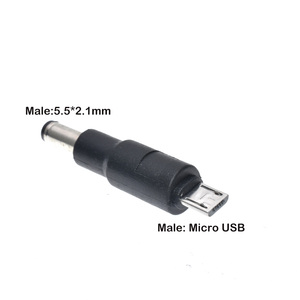 Type C / Tablet Micro <strong>USB</strong> 2.0 <strong>to</strong> DC 5.5x2.1 mm Power Jack <strong>Adapter</strong> <strong>Plug</strong> <strong>USB</strong> C <strong>to</strong> DC 5.5*2.1 mm Power Connector <strong>Adapter</strong> 5V - Product Image 5