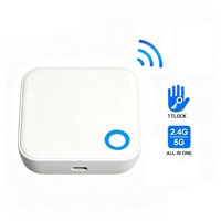 Cerradura Inteligente TTLock G5 con Puerto USB para Carga, Red Inalámbrica WiFi, Compatible con Desbloqueo Remoto para Habitaciones de Hotel y Casas Inteligentes