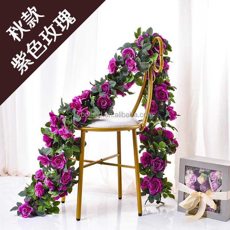 เอฟเฟกต์พวงมาลัยดอกไม้4ชิ้น C